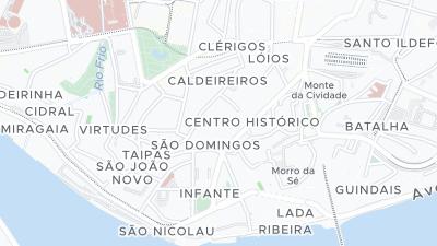 Hotel location map